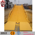 10t Porzellanlieferant CE mobile Yard Rampe / Dock Leveler / tragbare Container Laderampe